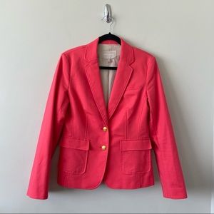 Banana Republic-Hot Pink Medium Weight Blazer (Size:8)